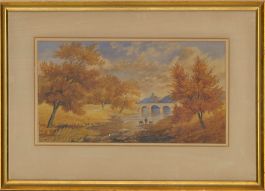 Bill Thomas  - 20th Century Watercolour, Welsh Landscape