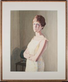 Alec Wiles (1924-2021) - 1998 Watercolour, The Engagement Ring