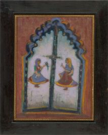 Jean Brown - 20th Century Oil, Indian Image IV