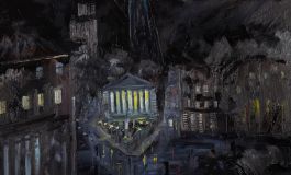 Daniel Nichols - Contemporary Oil, Royal Exchange At Night