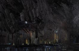 Daniel Nichols - 2021 Oil, Parliament By Night