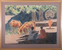 20th Century Pastel - A Day's Work