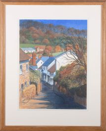 Alan Overton - Contemporary Gouache, Dunster, Somerset
