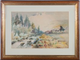 Frank Watson - Early 20th Century Watercolour, Doone Valley