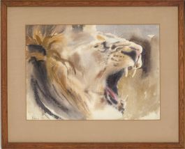 Priest - 1986 Watercolour, Primal Instinct