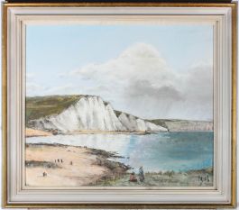 M. T.  - 1988 Pastel, Cuckmere Haven