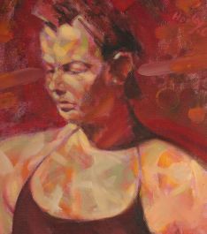 Clifford Hanley (1948-2021) - 20th Century Oil, Deeply Sanguine