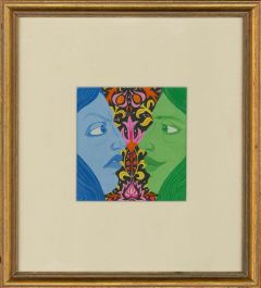 Isabelle Mulvany - 2021 Gouache, Soliloquy