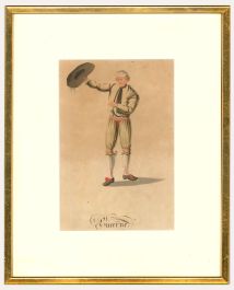 Style of David Alois Schmid (1791-1861) - Watercolour, Lucerne Man