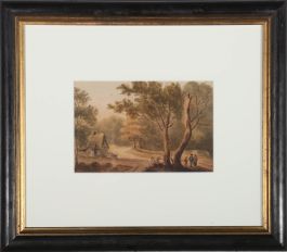Early 19th Century Watercolour - Back to the Cottage