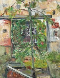 Jessie Bruce - 2005 Oil, Garden View