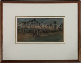 Henry Boddington (1849-1945) - Early 20th Century Watercolour, Lost Figures