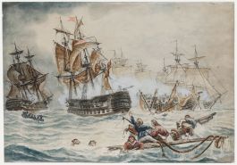Early 20th Century Watercolour - The Shipwreck