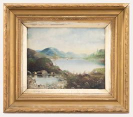 J. Geddes - Framed Late 19th Century Oil, Still Waters
