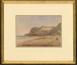 Charles Grey Graves (1783-1852) - Framed Watercolour, Shores of Shanklin