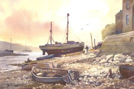 Keith Burtonshaw - Contemporary Watercolour, Wells-next-the-Sea
