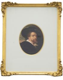 After Rubens (1577-1640) - 19th Century Watercolour, Self Portrait