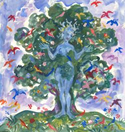 Helen Steinthal (1911-1991) - 20th Century Gouache, Daphne