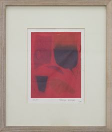 Jenny Morse - Framed Contemporary Silkscreen, Life & Soul