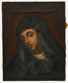 After Carlo Dolci (1616-1687) - 19th Century Oil, Mater Dolorosa