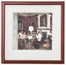 Bernard Dunstan RA - 20th Century Aquatint, Gabrielli Quartet