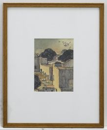 J. Faundell - 20th Century Watercolour, A Quiet Afternoon