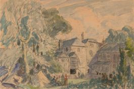 John Mace RBA (1889-1952) - Mid 20th Century Watercolour, Summer in the Garden