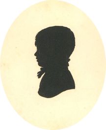 Early 19th Century Silhouette - The Young Master