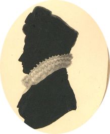 Early 19th Century Silhouette - The Old Dowager