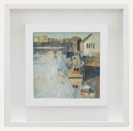 Kathy Pascoe Armstrong - Framed Contemporary Oil, Still Waters