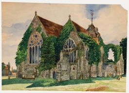 Attrib. T.F. Wadmore - Mid 20th Century Watercolour, Church of Saint Thomas