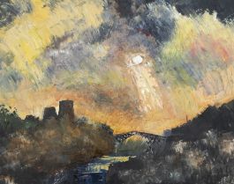 Daniel Nichols - Contemporary Oil, The Iron Bridge