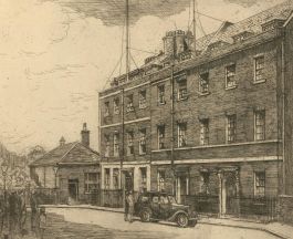 Herbert Cutner (1881-1969) - Early 20th Century Etching, 10 Downing Street