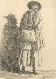 Herbert Cutner (1881-1969) - Early 20th Century Etching, Winter Warmers