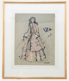 20th Century Gouache - Frances Erskine Countess Marr