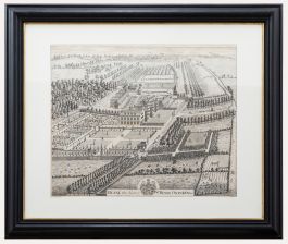John Harris After Thomas Badeslade - 18th Century Engraving, Deane House