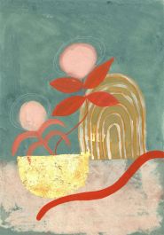 Jemma Jamie - Contemporary Gouache, Abstract No. 1