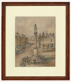 Early 20th Century Watercolour - Market Cross, Carlisle