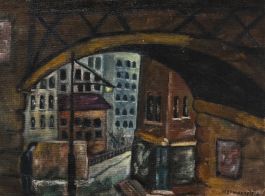 M. Edwards - 1974 Oil, In the City