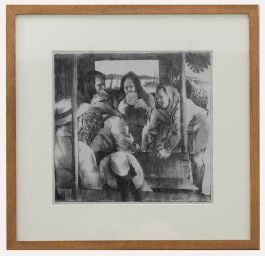 Celia Frances Bedford (1904-1959) - Framed 1930 Lithograph, French Fisherwomen