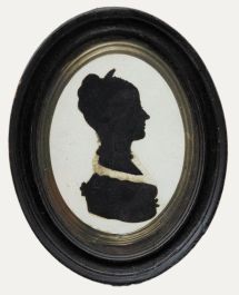 Francis Draper - Miniature Late 19th Century Photogravures, Family Silhouettes