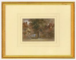 Attrib. Thomas Leeson Rowbotham (1823-1875) Watercolour, Penhurst