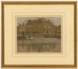 Attrib. Gwendolen Beatrice White (1901-1986) - Framed Watercolour, At West Bay