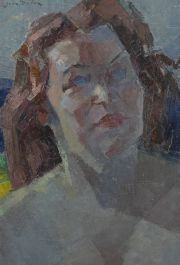 Jean Dulac (1902-1968) - Mid 20th Century Oil, Georgette