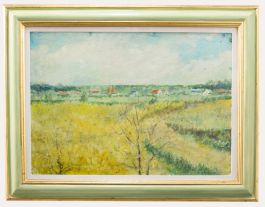 Early 20th Century Oil - The Oast Houses
