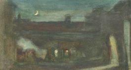 Henry Boddington (1849-1925) - 1904 Watercolour, Nocturne II