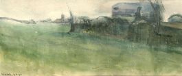 Henry Boddington (1849-1925) - 1901 Watercolour, Silverdale VI