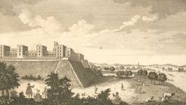18th Century Engraving - View of Windsor Castle