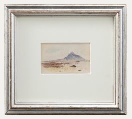 19th Century Watercolour - St. Michael's Mount