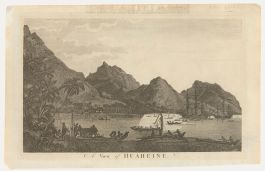 After John Webber RA (1751-1793) - 18th Century Engraving, A View of Huaheine